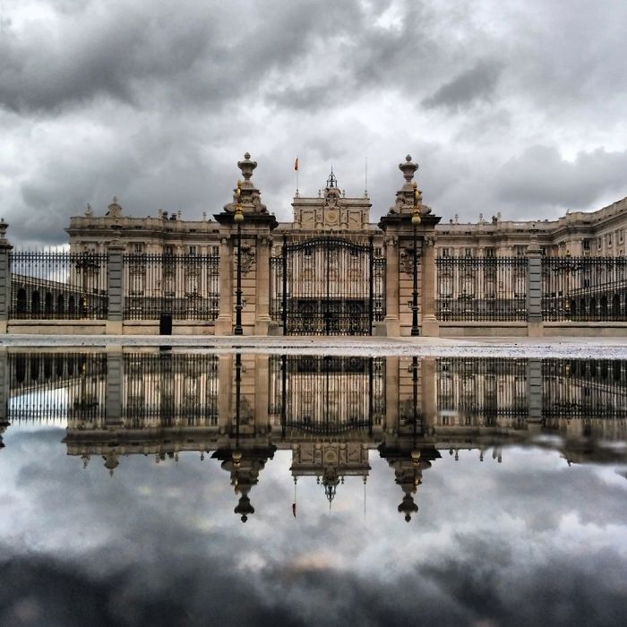The Parallel Worlds Of Puddles In Spain