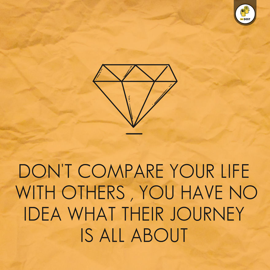 Don't Compare Yourself With Others