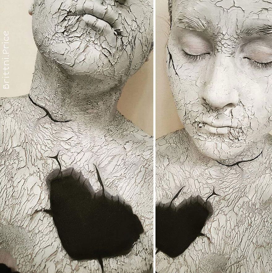 This Month I Challenged Myself To Create Valentines Day Themed Body Art This Month I Challenged Myself To Create Valentines Day Themed Body Art