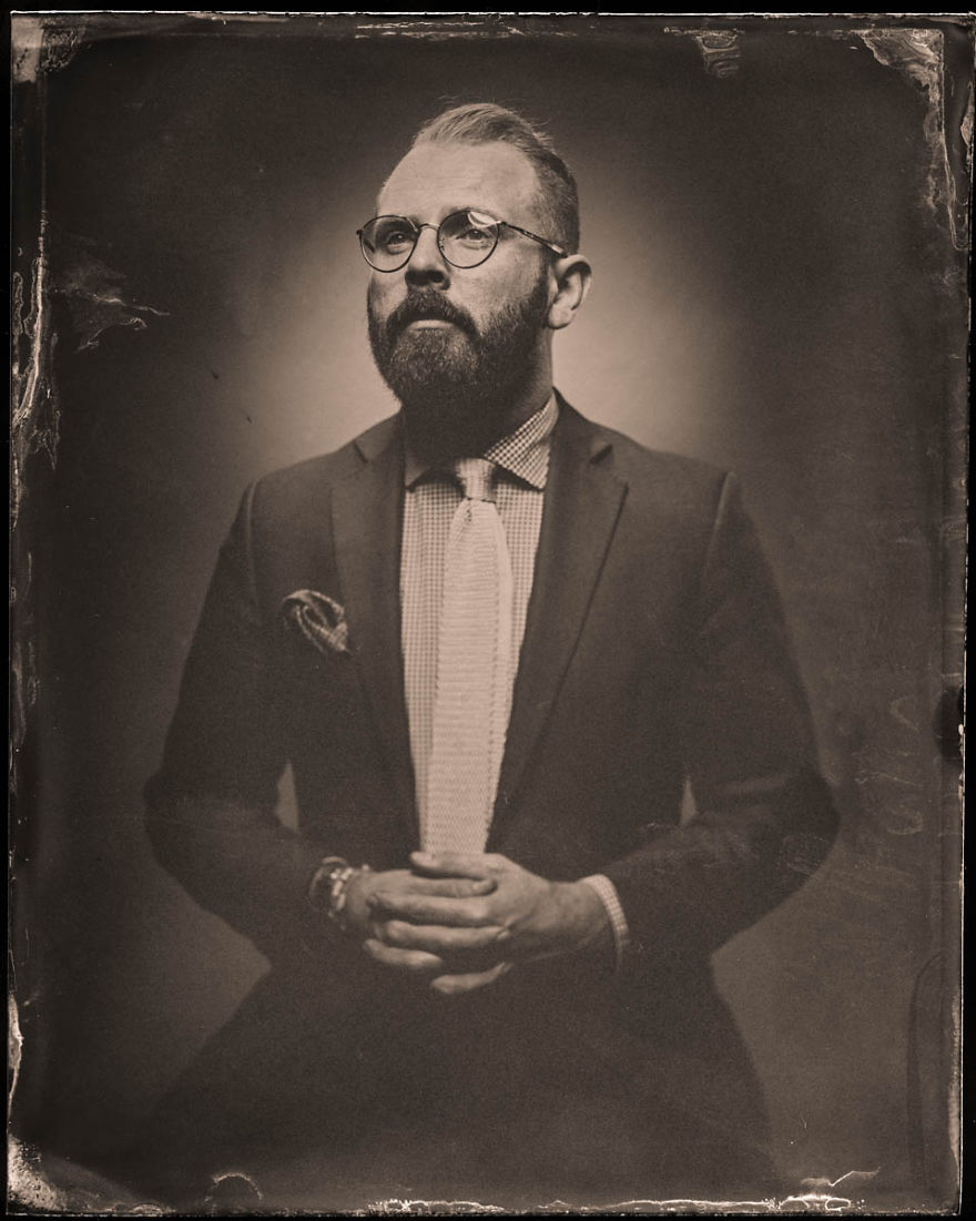 We Used An Insane Amount Of Flash Power And A Victorian Age Photo Process To Create These Portraits