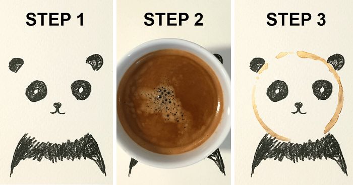 Postcards That Are Only Complete After You Stain It With Coffee