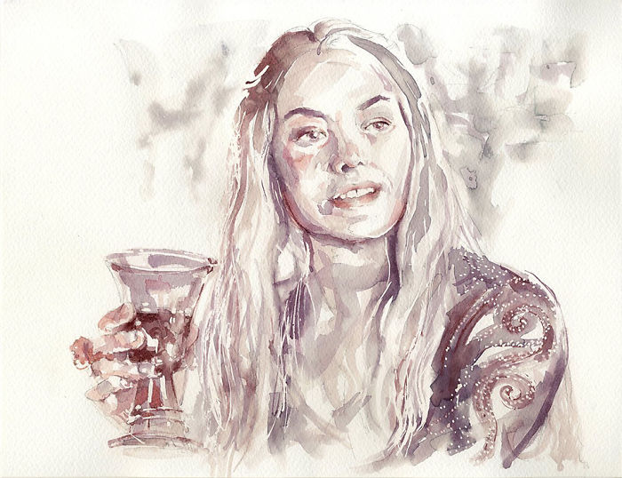 I Paint With Wine And It's The Most Unpredictable Art Form Ever I Paint With Wine And It's The Most Unpredictable Art Form Ever