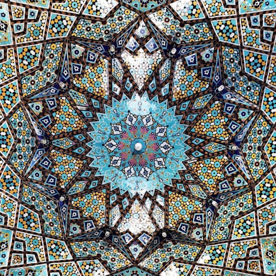 Another Ceiling Shot From Hazrate