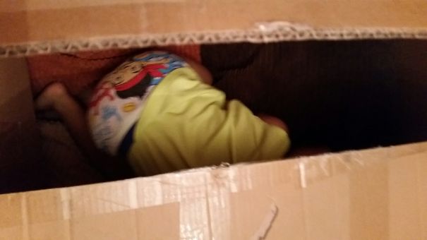 Where's The Baby?? Lol As He Giggles..