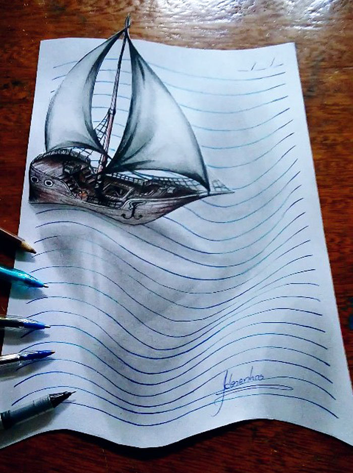 3d-lines-notepad-drawings-joao-carvalho-12 3d-lines-notepad-drawings-joao-carvalho-12