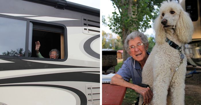 90-Year-Old Refuses Cancer Treatment And Hits The Road With Poodle