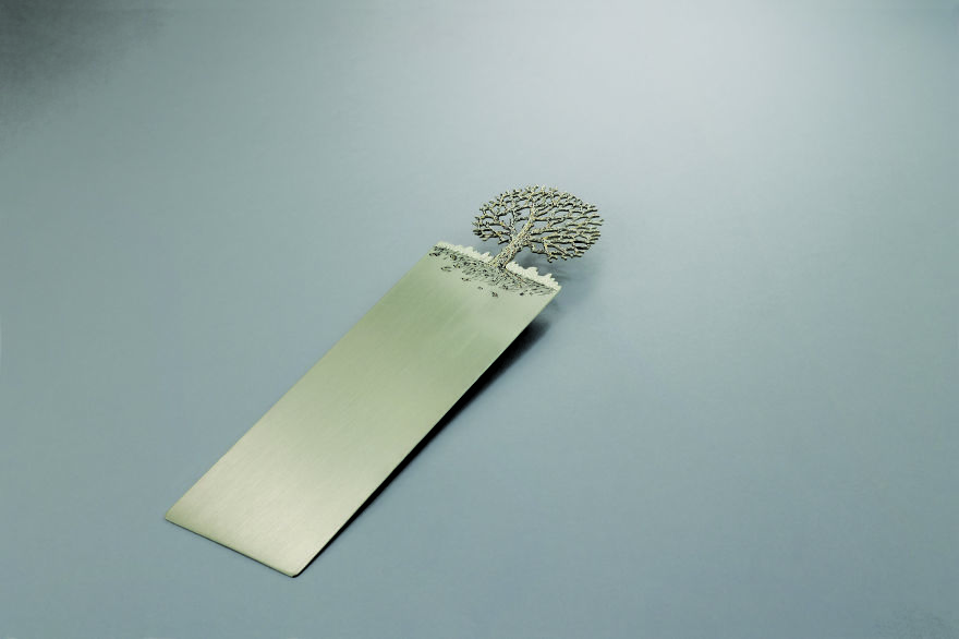 I Hand-Carve Silver Bookmarks That Tell Precious Stories I Hand-Carve Silver Bookmarks That Tell Precious Stories