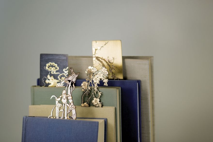 I Hand-Carve Silver Bookmarks That Tell Precious Stories