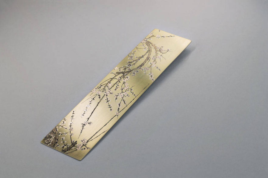I Hand-Carve Silver Bookmarks That Tell Precious Stories