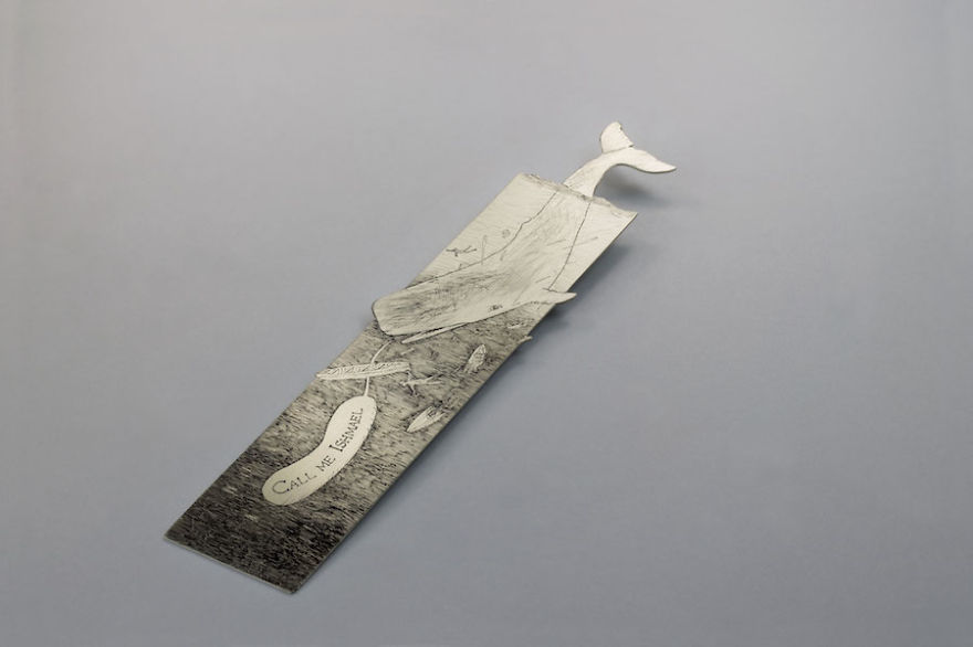 I Hand-Carve Silver Bookmarks That Tell Precious Stories I Hand-Carve Silver Bookmarks That Tell Precious Stories