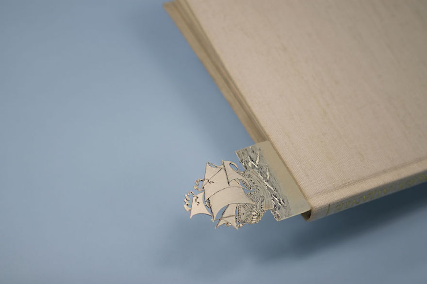 I Hand-Carve Silver Bookmarks That Tell Precious Stories I Hand-Carve Silver Bookmarks That Tell Precious Stories