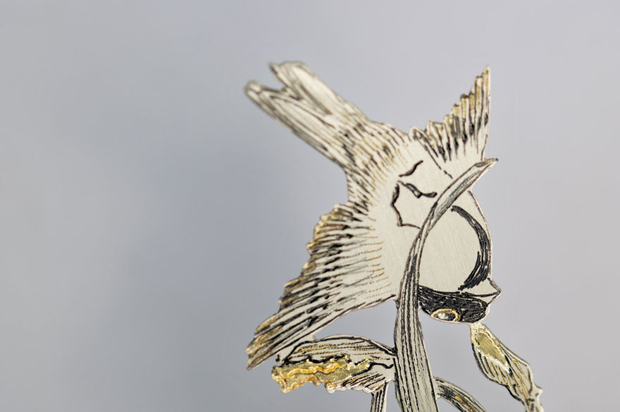 I Hand-Carve Silver Bookmarks That Tell Precious Stories I Hand-Carve Silver Bookmarks That Tell Precious Stories