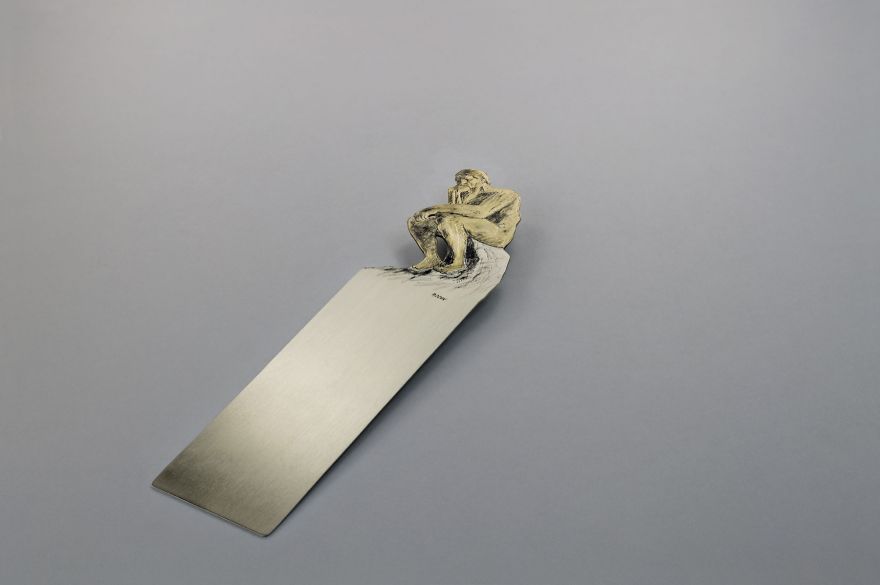 I Hand-Carve Silver Bookmarks That Tell Precious Stories I Hand-Carve Silver Bookmarks That Tell Precious Stories
