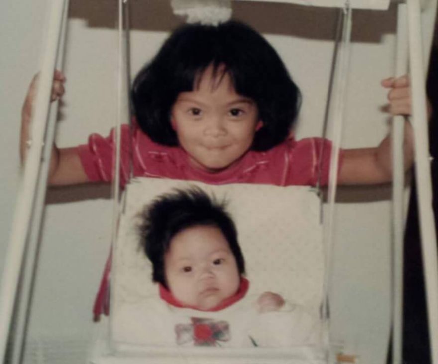 My Crazy Head Of Hair And A Few Months Old