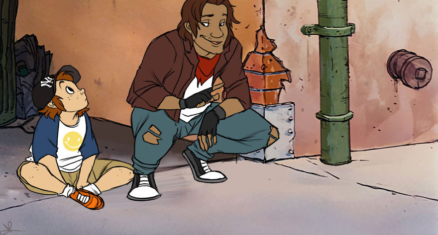 Famous Disney Characters As Ethnically Correct Humans