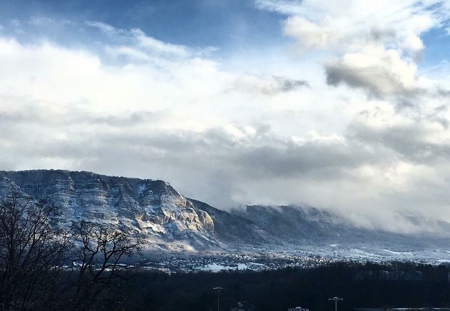 Beautiful Mountains In Geneva