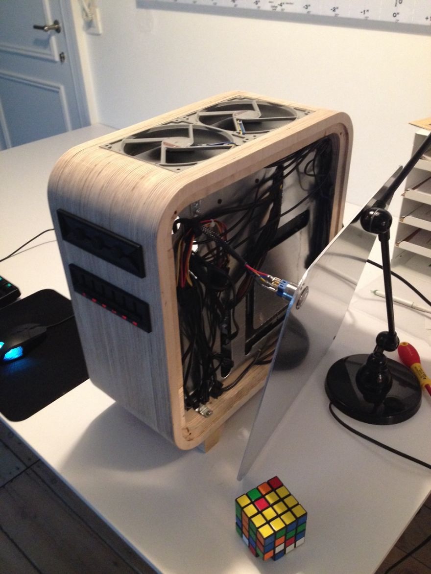 I Made A Computer Out Of Wood I Made A Computer Out Of Wood