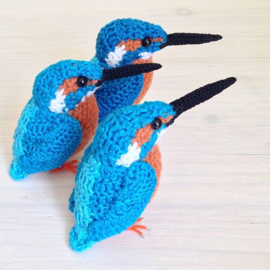 I Make Realistic Crocheted Birds Out Of Wool