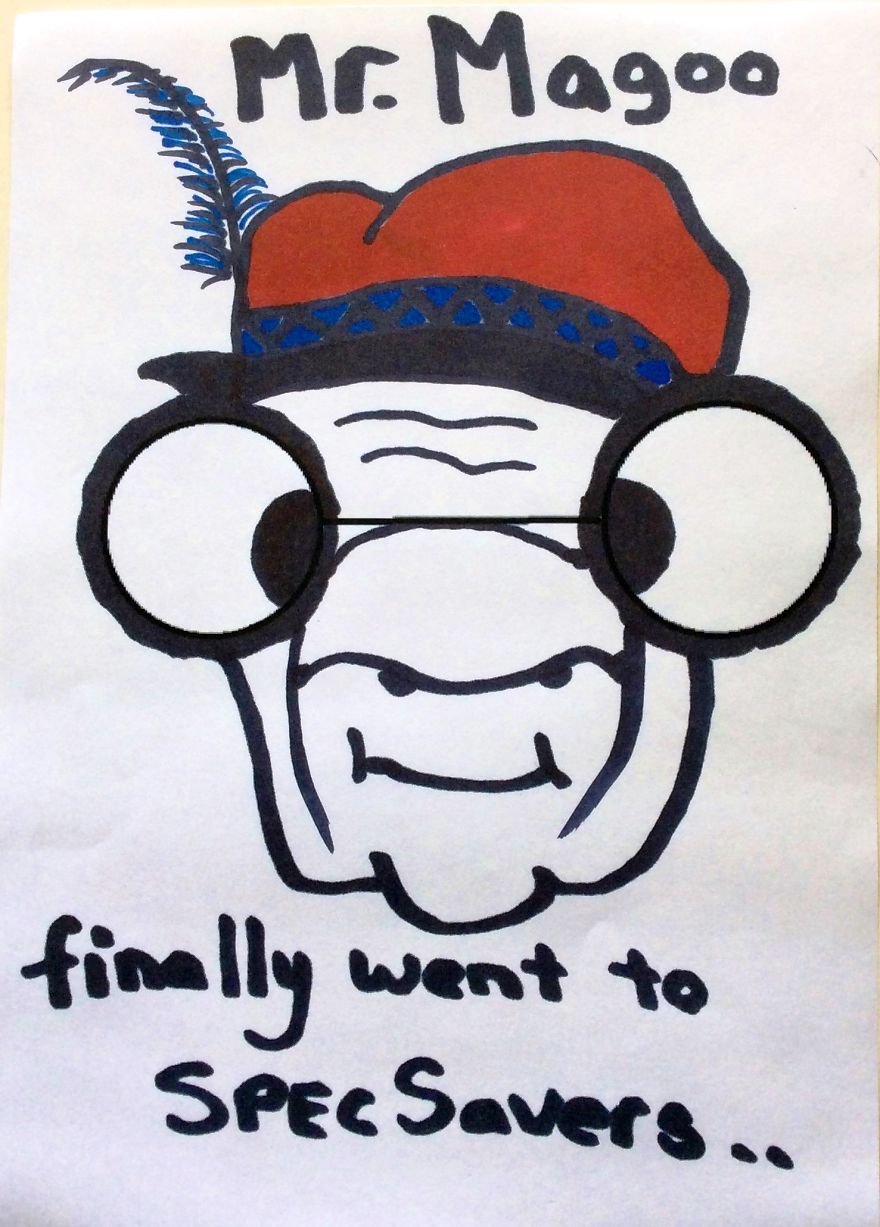 Mr Magoo Sees Sense!