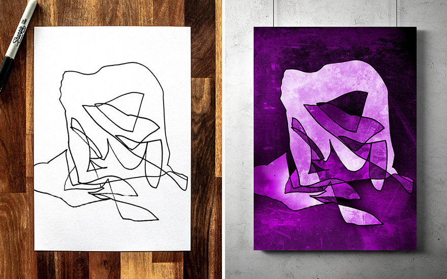 I Collaborate With My 3-Year-Old To Create Modern Art I Collaborate With My 3-Year-Old To Create Modern Art