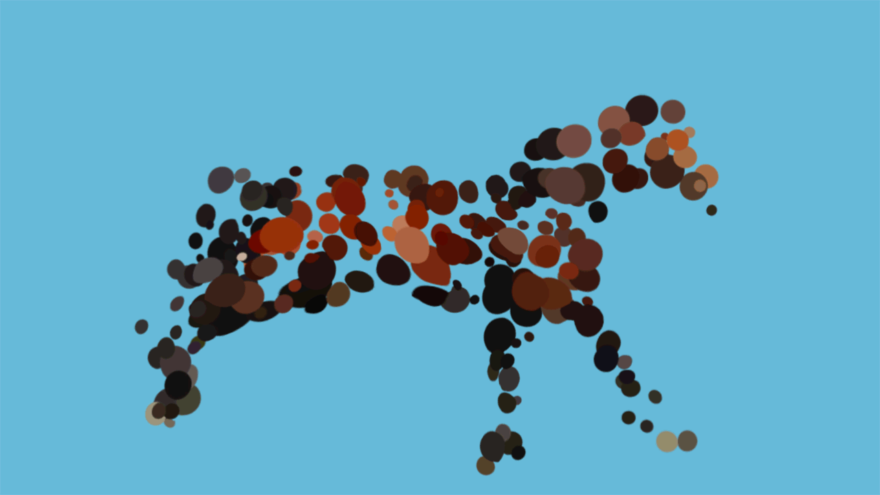 My Minimal Pointilist Animals