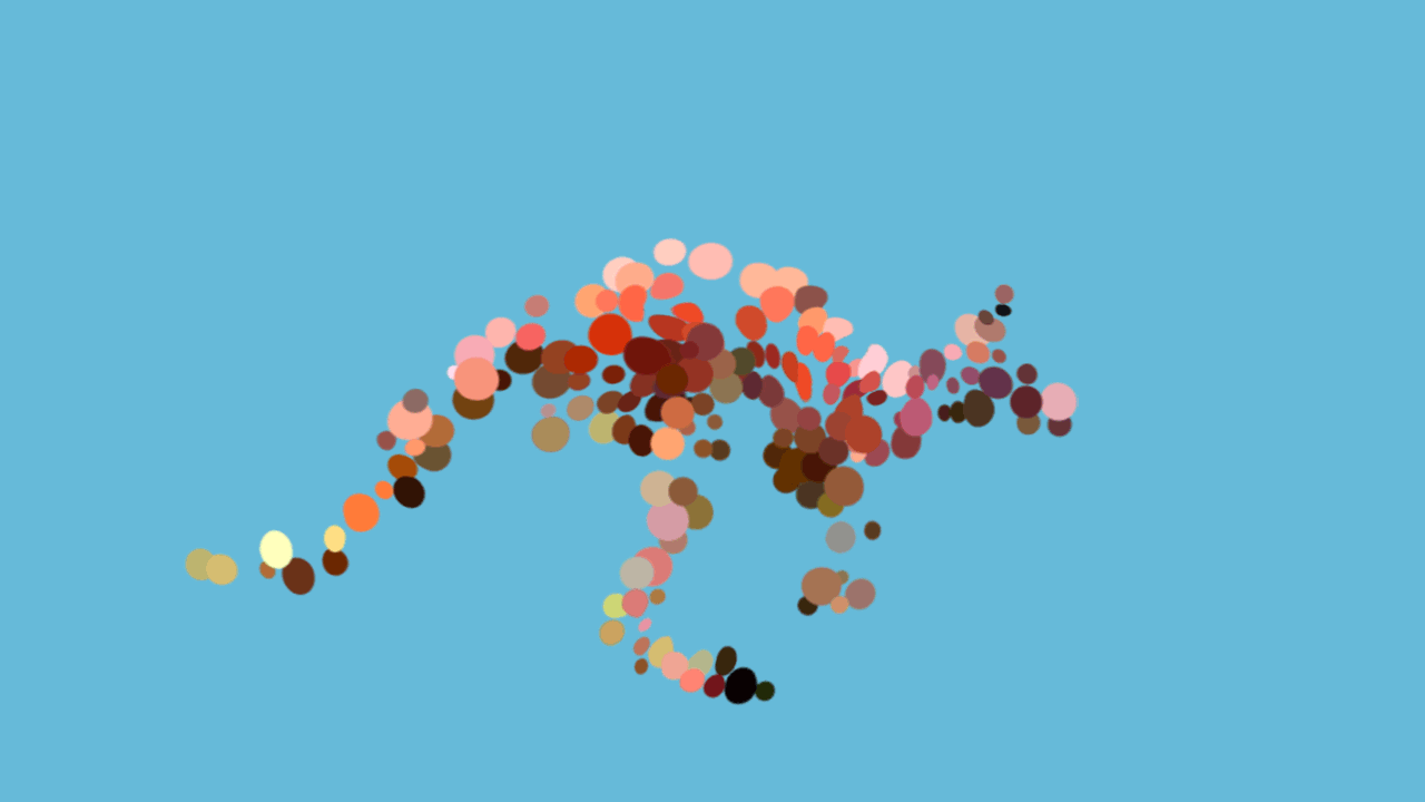 My Minimal Pointilist Animals