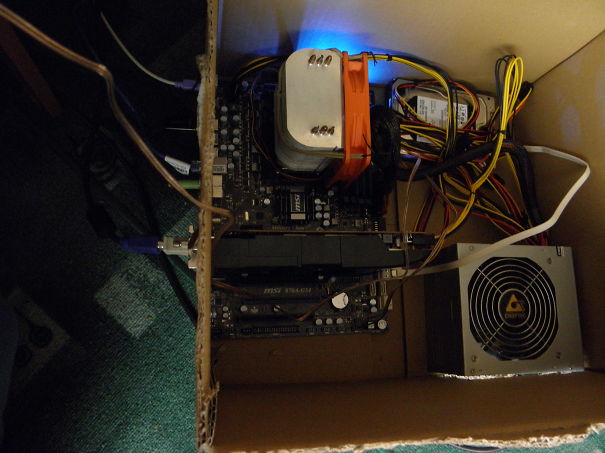 Once I Forgot Computer Box.