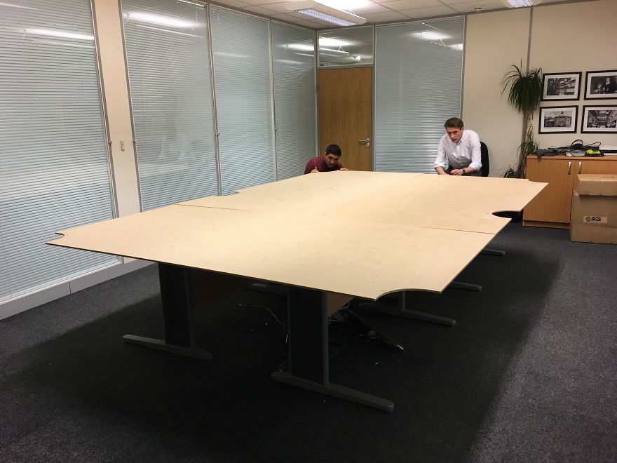 Boss Asked Us To Improve Our Knowledge On Leaf Blowers So We Invented Leaf Blower Billiards