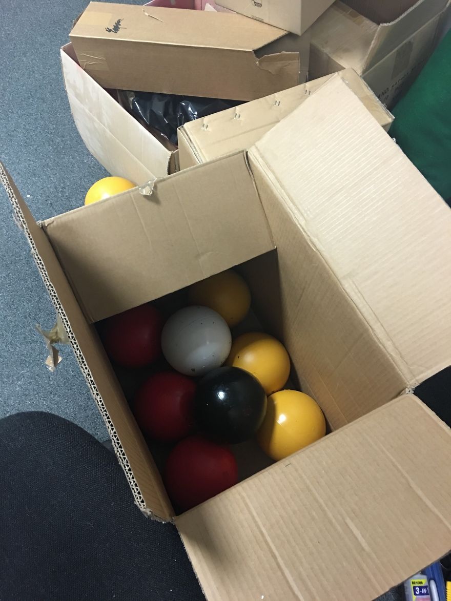 Boss Asked Us To Improve Our Knowledge On Leaf Blowers So We Invented Leaf Blower Billiards