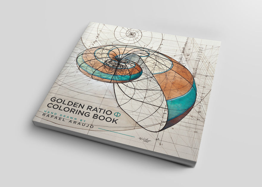Hand-Drawn Coloring Book Reveals Mathematical Beauty Of Nature’s Designs With Golden Ratio Illustrations Hand-Drawn Coloring Book Reveals Mathematical Beauty Of Nature’s Designs With Golden Ratio Illustrations