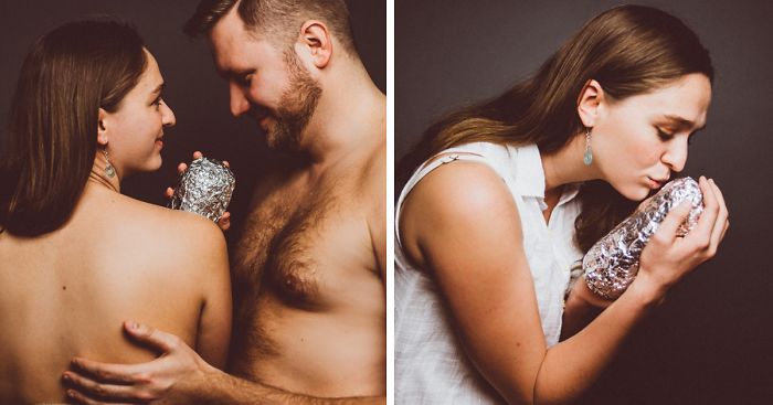 This Couple Did A Baby Photoshoot With A Burrito And It’s Really Emotional
