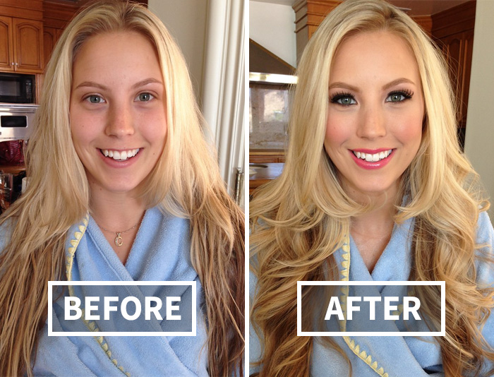 46 Before-And-After Pics Reveal The Power Of Makeup By Melissa Murphy
