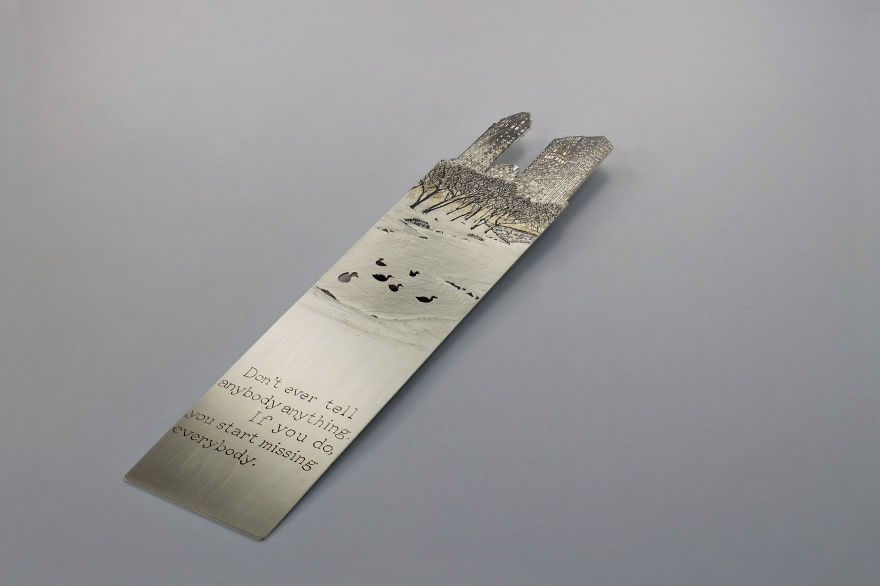 I Hand-Carve Silver Bookmarks That Tell Precious Stories I Hand-Carve Silver Bookmarks That Tell Precious Stories