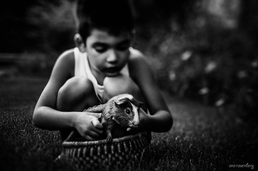 I Document The Special Bond Between My Son And His Pets