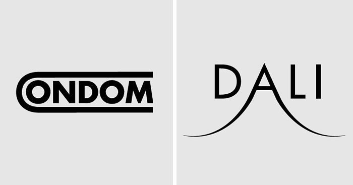 Artist Turns Words Into Logos With Hidden Meanings (48 Pics)
