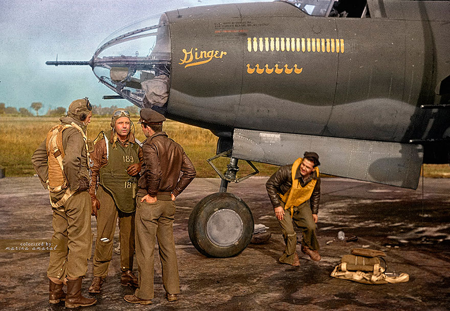 B-26 Marauder And It's Crew