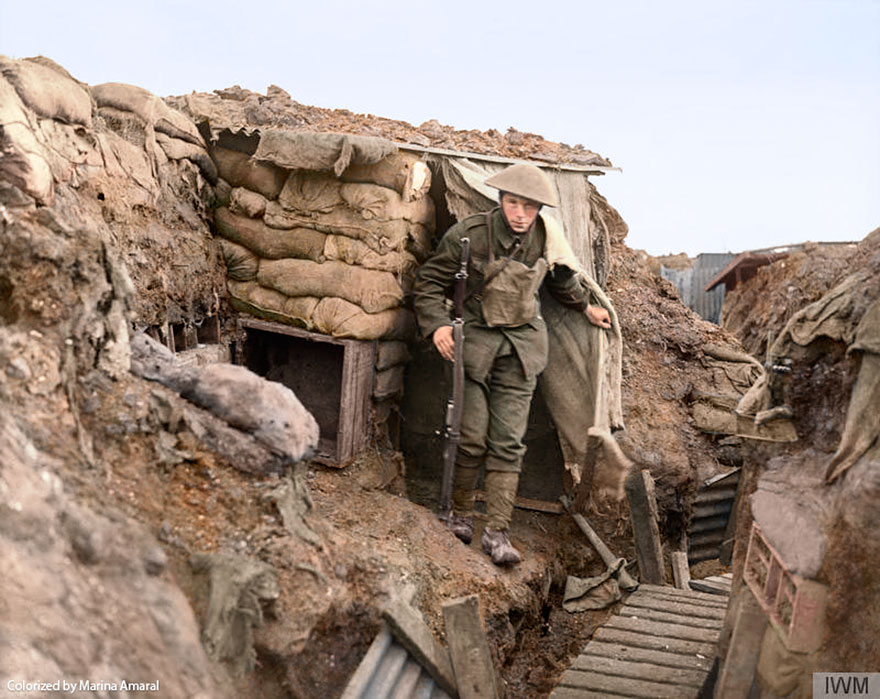 Soldier From The York And Lancaster Regiment, Wwi