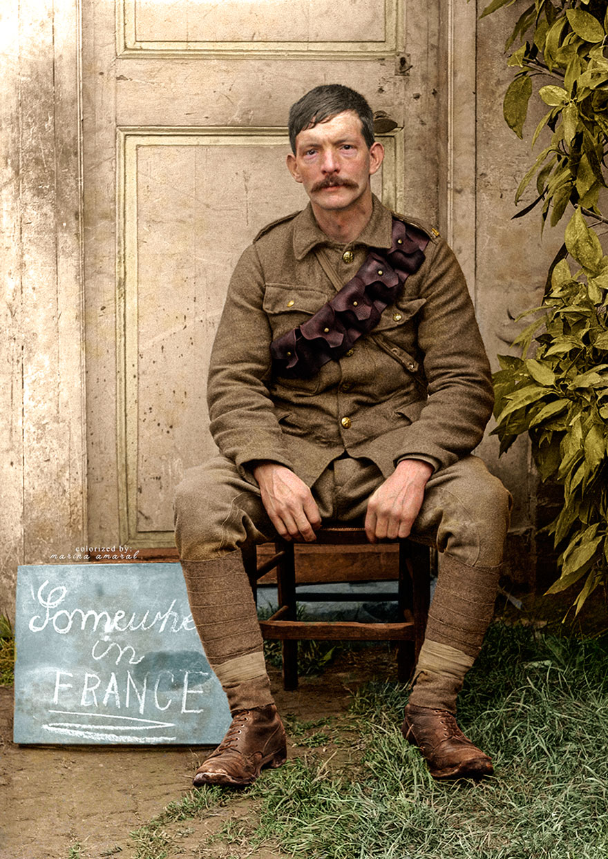 British Soldier During Wwi