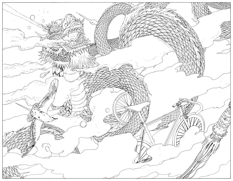 Colour The Journey Of A Bicycle Exploring A World Without It's Rider Colour The Journey Of A Bicycle Exploring A World Without It's Rider