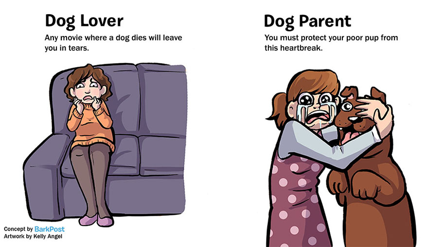 Dog Lover Vs Dog Parent