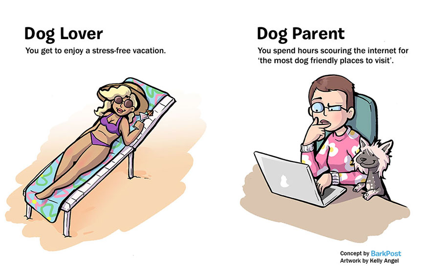 Dog Lover Vs Dog Parent