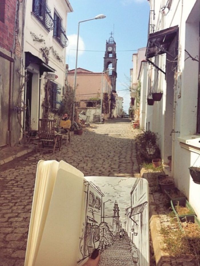 Drawing The Places I Visit Is My Reason To Travel Around Drawing The Places I Visit Is My Reason To Travel Around