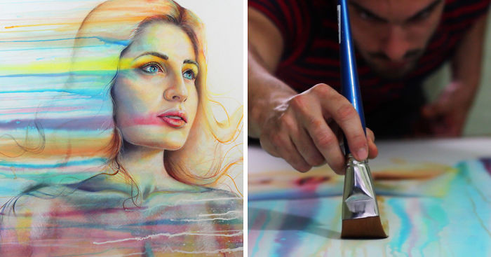 I Combined Speed Painting And Animation Into One Cinematic Piece