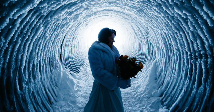 ‘I Do’ Inside A Glacier In Iceland