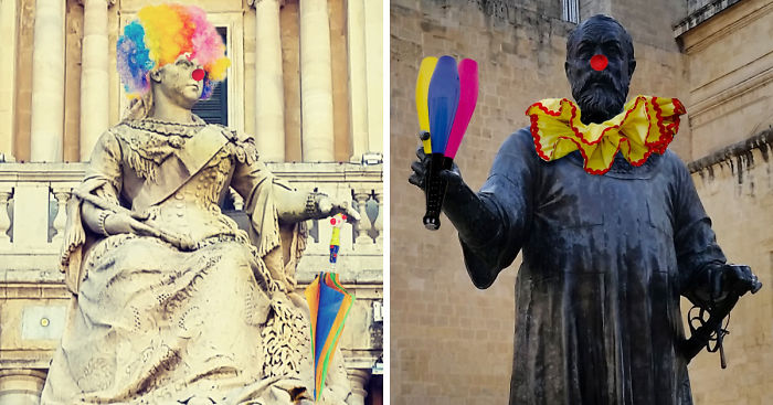 I Turn Boring Monuments Into Clowns