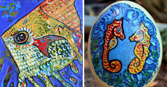 I Paint Marine Life To Raise Awareness On Biodiversity And Conservation Of Endangered Species