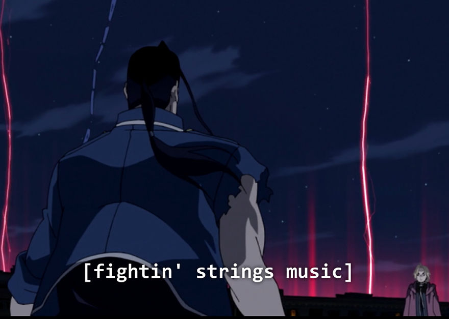 Full Metal Alchemist Brotherhood Has Weird Closed Captions