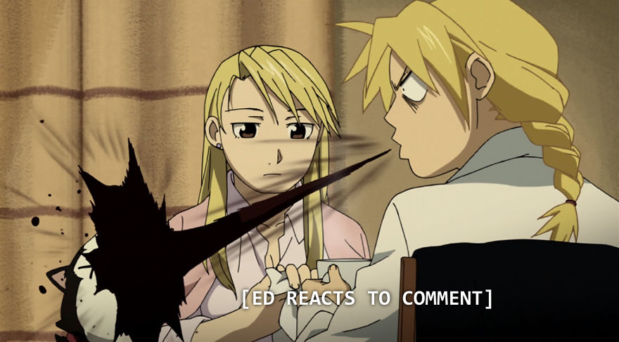 Full Metal Alchemist Brotherhood Has Weird Closed Captions