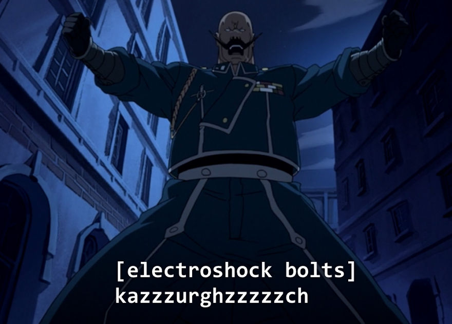 Full Metal Alchemist Brotherhood Has Weird Closed Captions