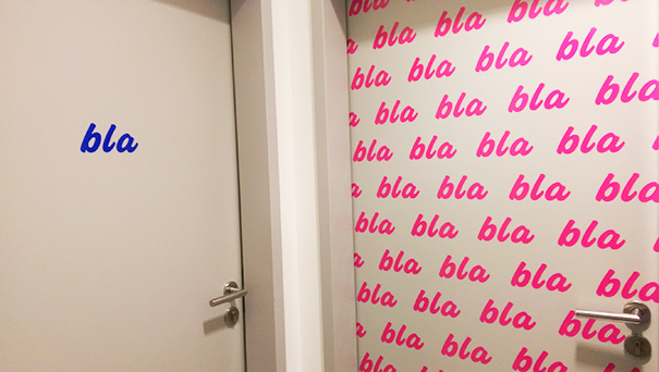 Bathroom Doors At Restaurant In Germany